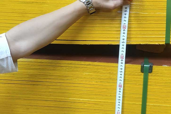 测量建筑模板尺寸